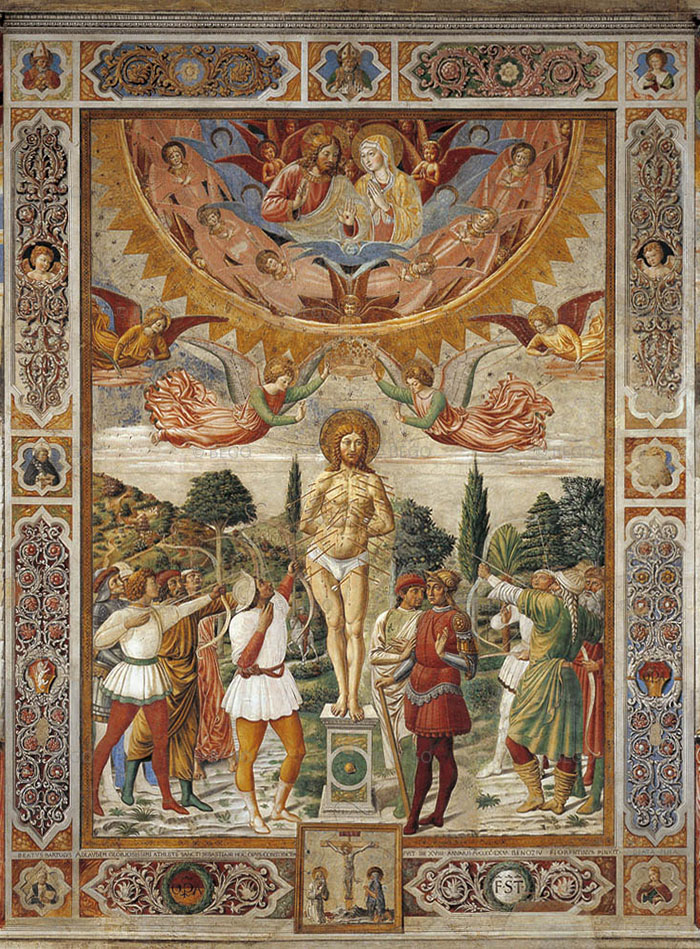 San Sebastiano, Collegiata, San Gimignano