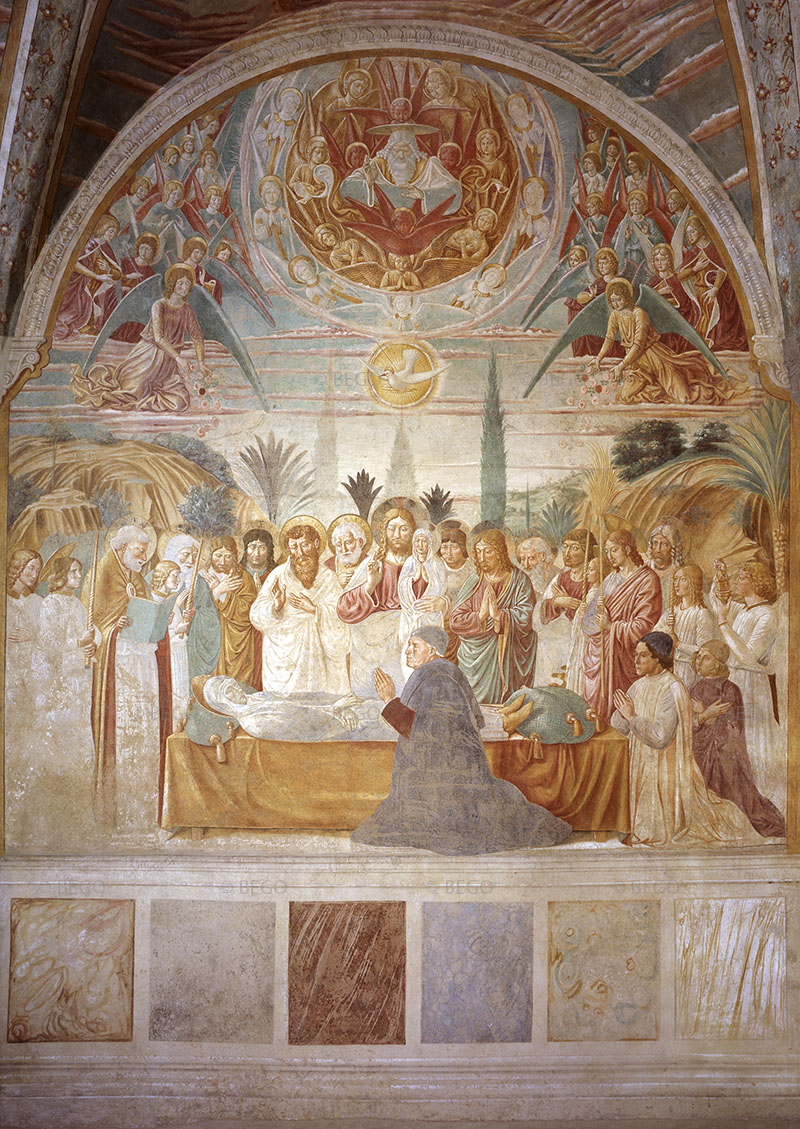 Esequie della Vergine, tabernacolo della Madonna della Tosse, Museo Benozzo Gozzoli, Castelfiorentino