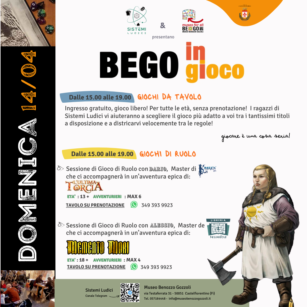 BeGo in GIOCO