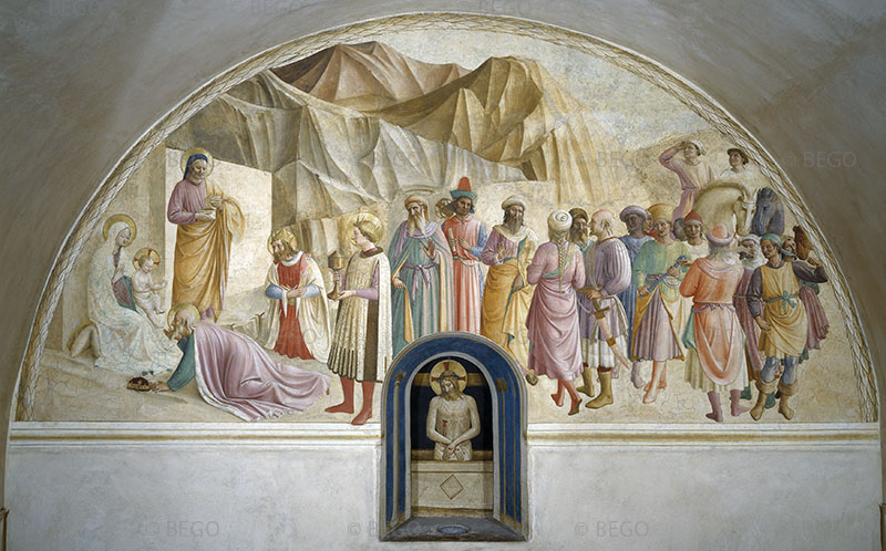 Adorazione dei Magi, Museo di San Marco, Firenze.