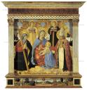Madonna dell’umilità tra i santi Andrea e Prospero - Museo Civico, San Gimignano - © Comune di San Gimignano / Duccio Nacci