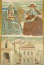 Gli Evangelisti e i Dottori della Chiesa 3 - Intradosso del tabernacolo della Visitazione, dettaglio