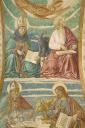Gli Evangelisti e i Dottori della Chiesa 6 - Intradosso del tabernacolo della Visitazione, dettaglio