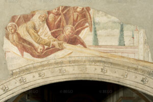 tabernacolo della visitazione, dettaglio