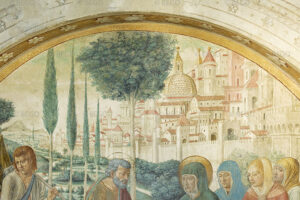 tabernacolo della visitazione, dettaglio