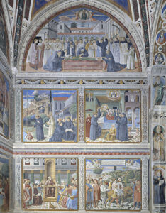 Scene della vita di sant'Agostino