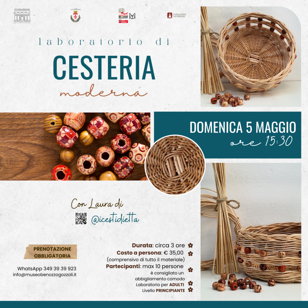 laboratorio di cesteria moderna museo bego