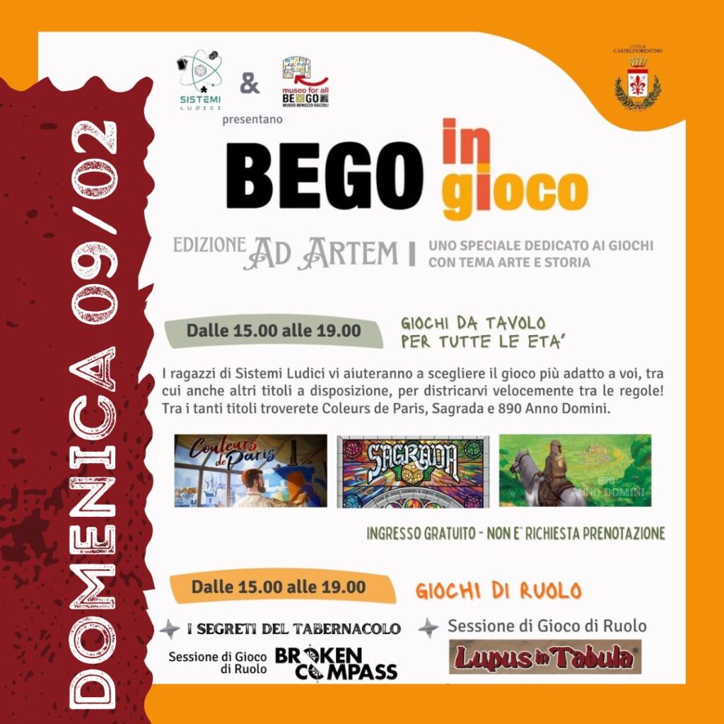 bego in gioco artem